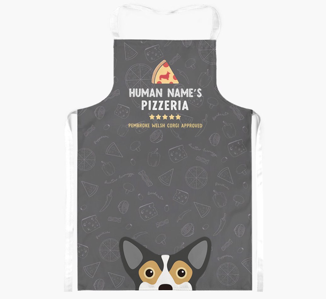 Pizzeria: Personalised {breedFullName} Apron