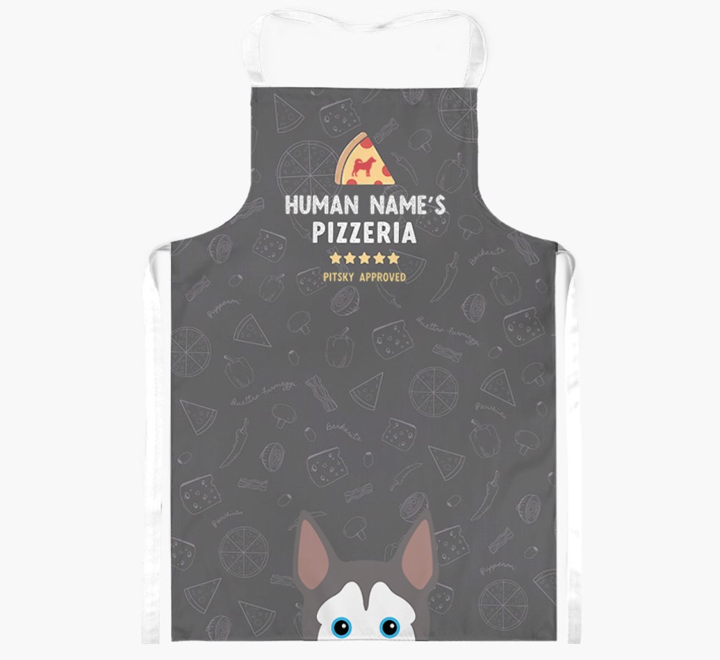 Pizzeria: Personalised {breedFullName} Apron