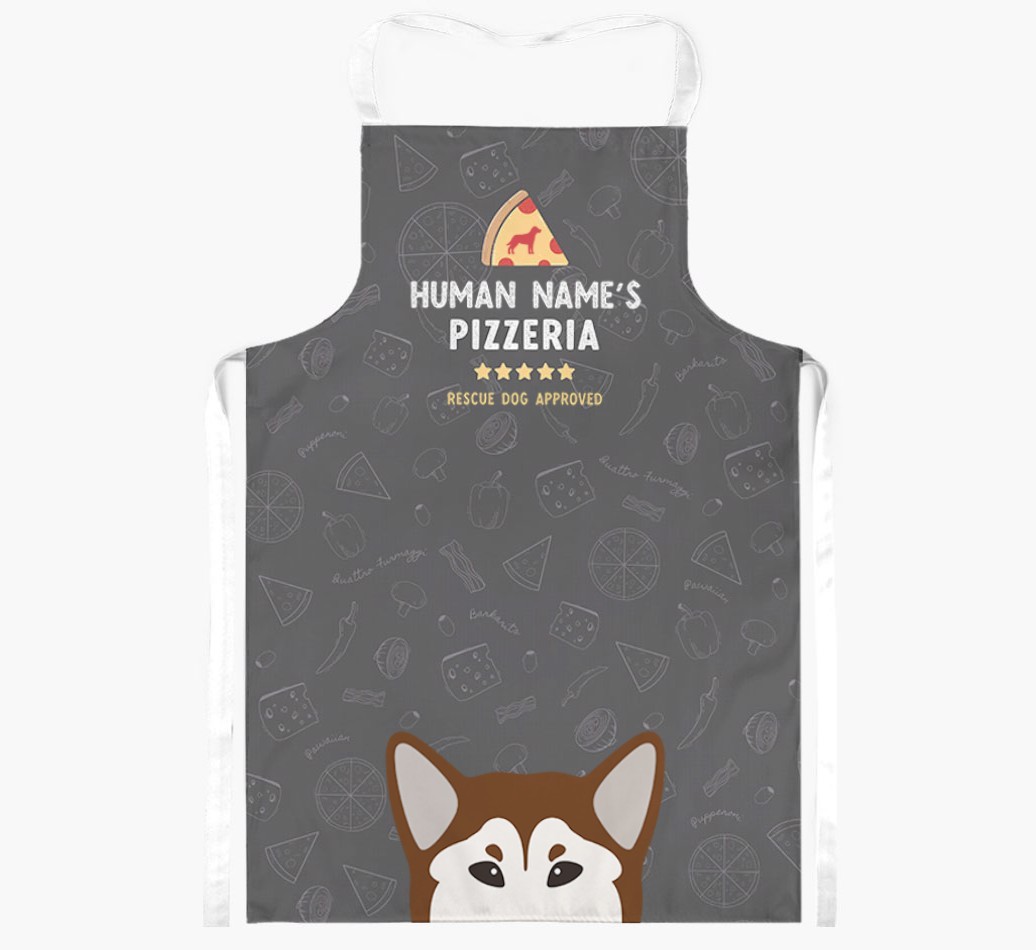 Pizzeria: Personalized {breedFullName} Apron