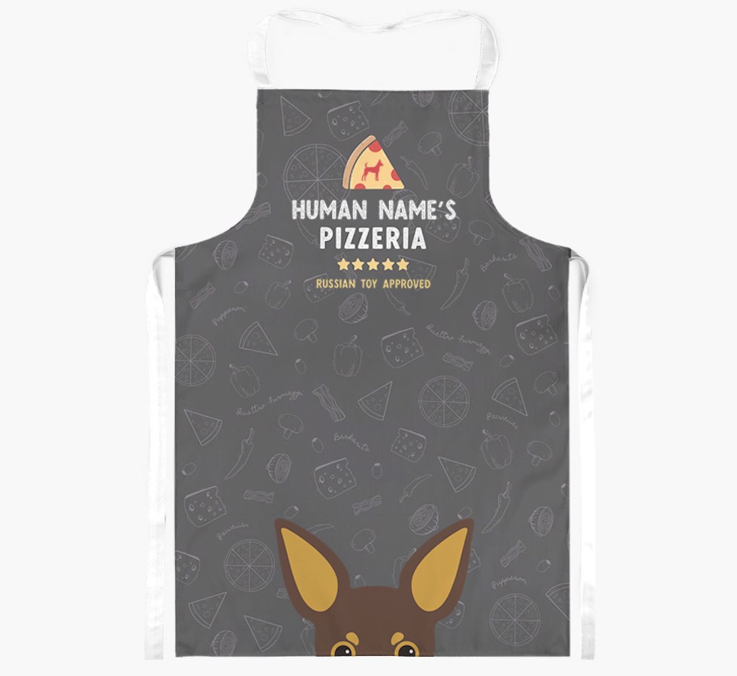 Pizzeria: Personalised {breedFullName} Apron