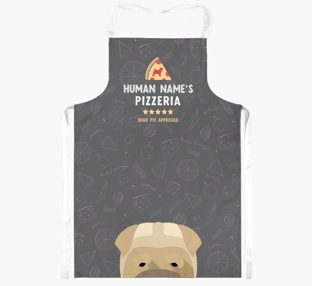 Pizzeria: Personalised {breedFullName} Apron