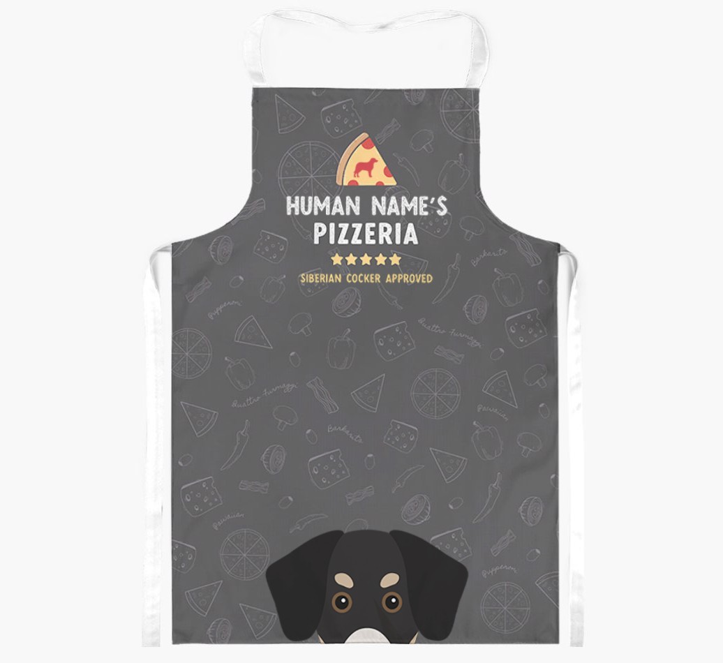 Pizzeria: Personalised {breedFullName} Apron