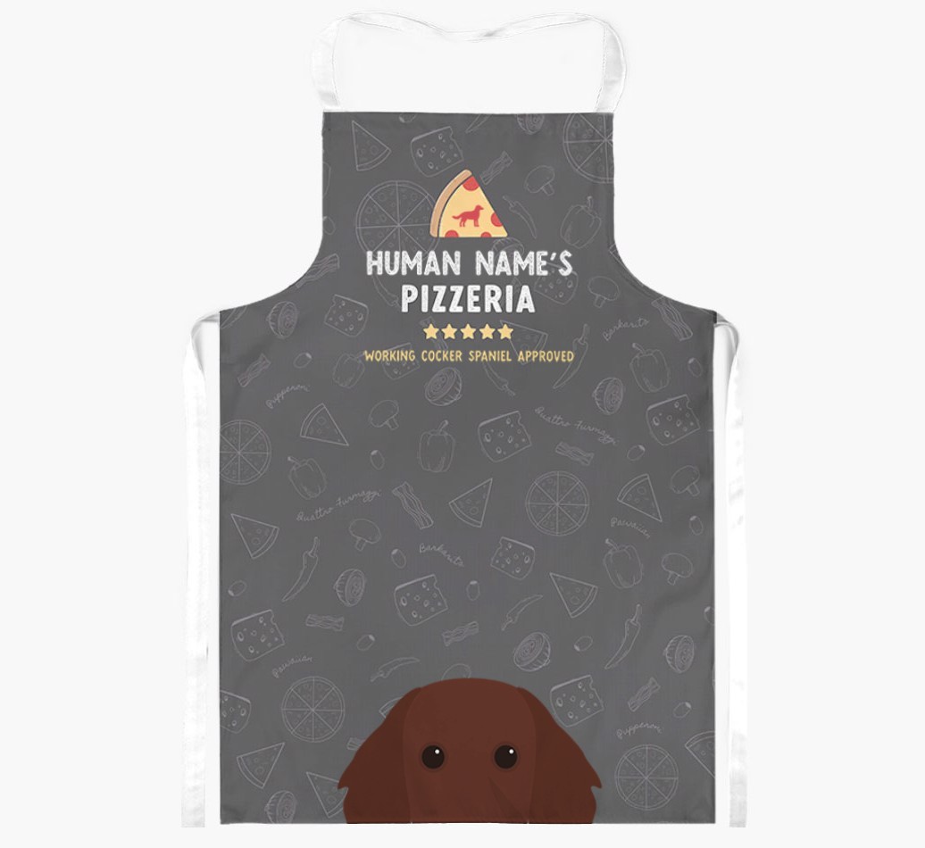 Pizzeria: Personalised {breedFullName} Apron