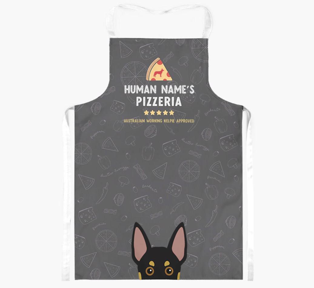 Pizzeria: Personalized {breedFullName} Apron