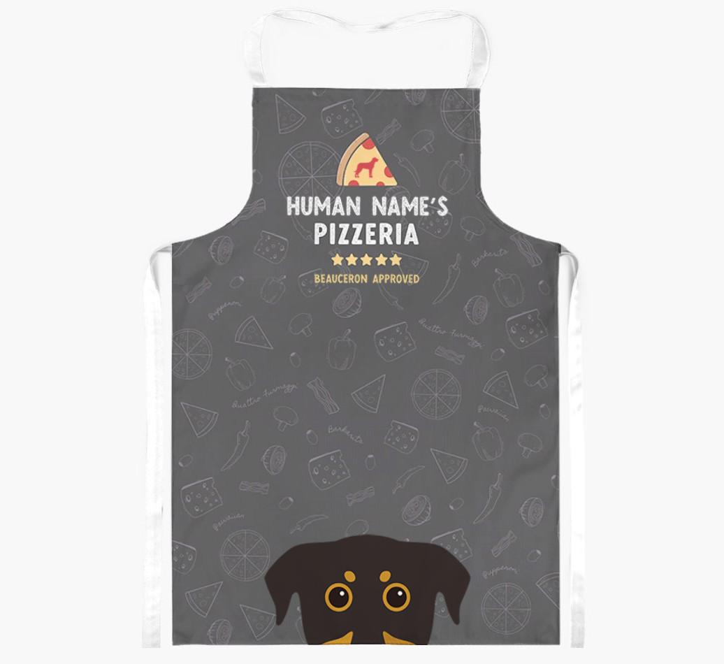 Pizzeria: Personalized {breedFullName} Apron