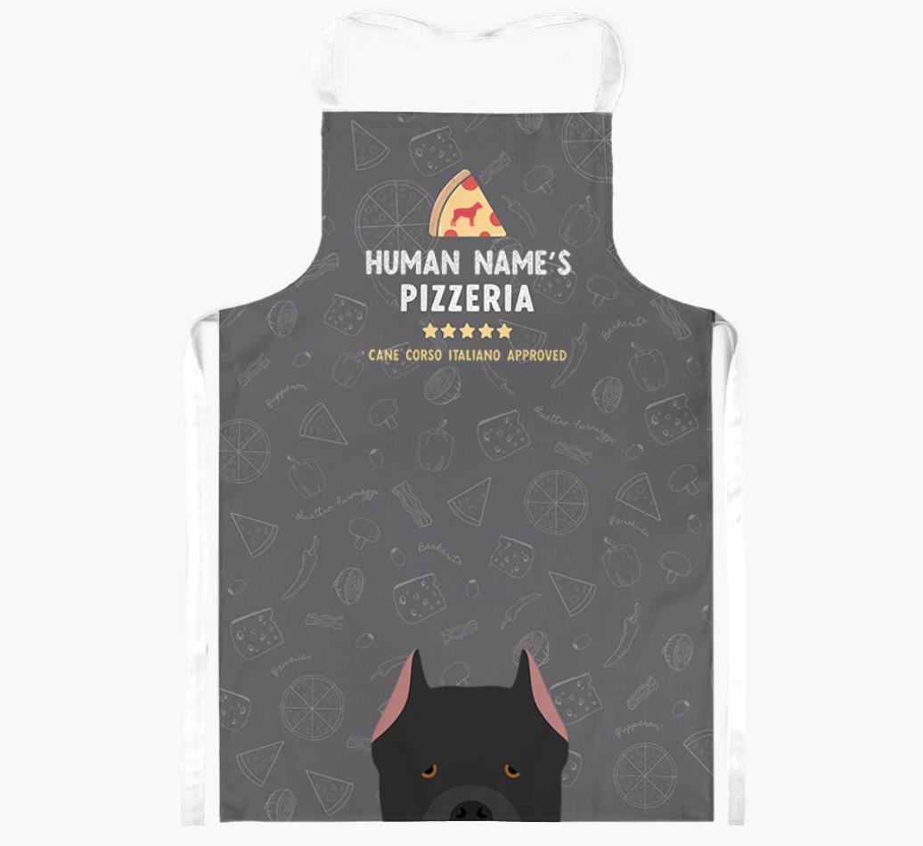 Pizzeria: Personalized {breedFullName} Apron