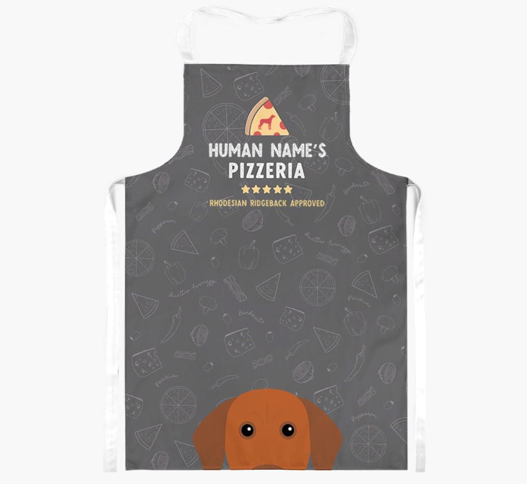 Pizzeria: Personalized {breedFullName} Apron