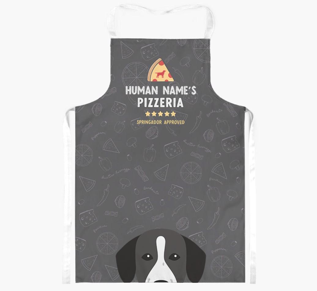 Pizzeria: Personalized {breedFullName} Apron
