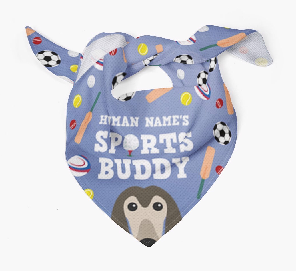 Sports Buddy: Personalized {breedFullName} Bandana