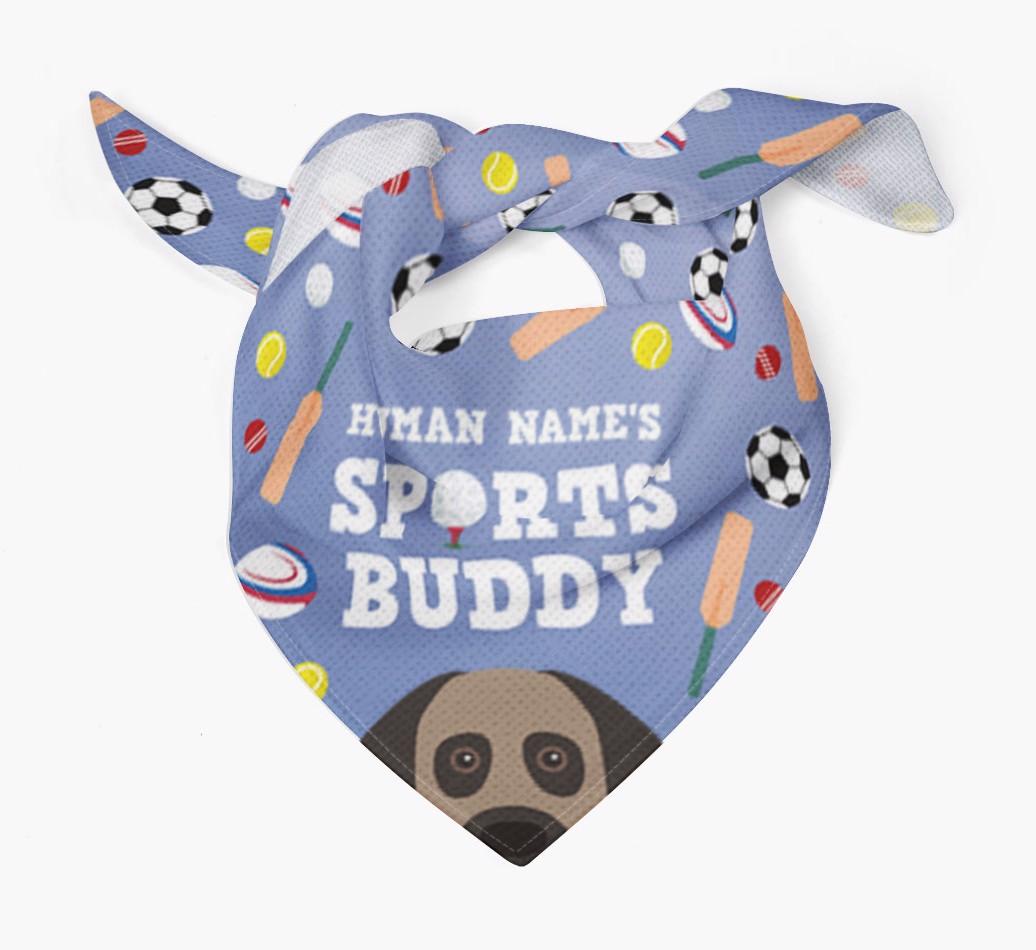 Sports Buddy: Personalized {breedFullName} Bandana