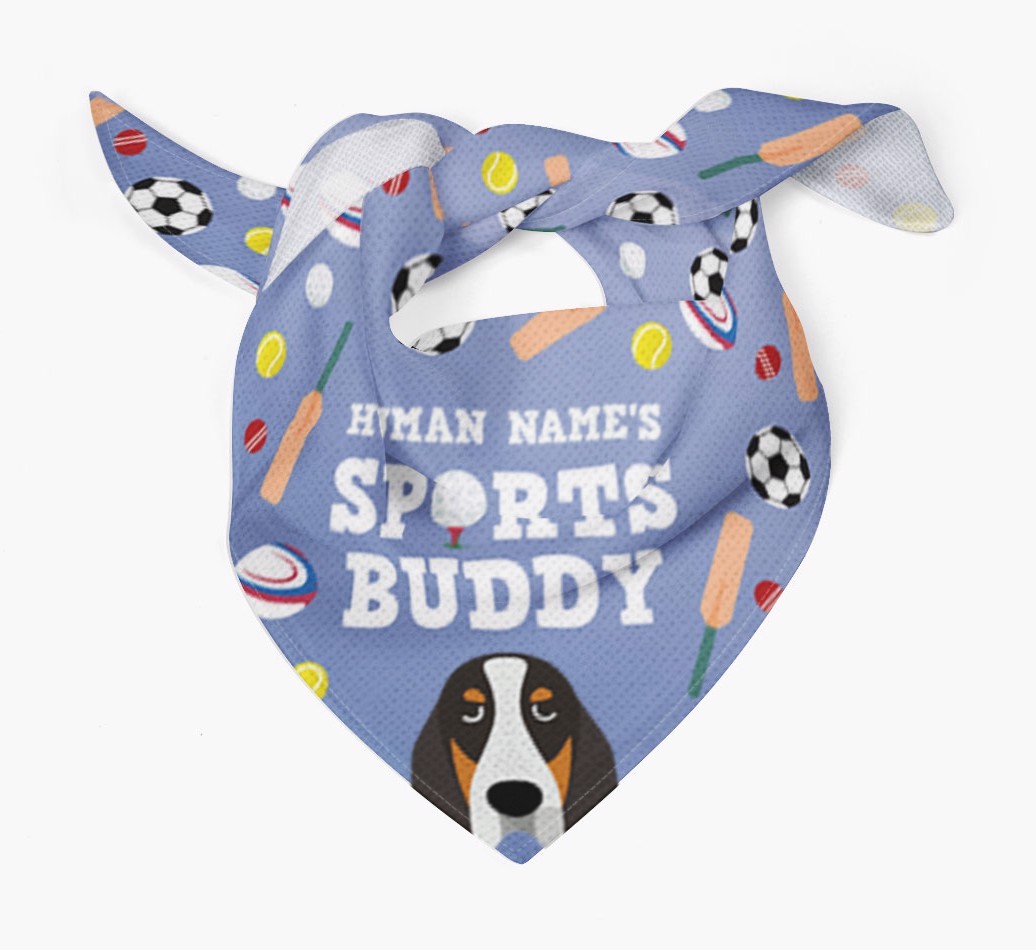 Sports Buddy: Personalized {breedFullName} Bandana