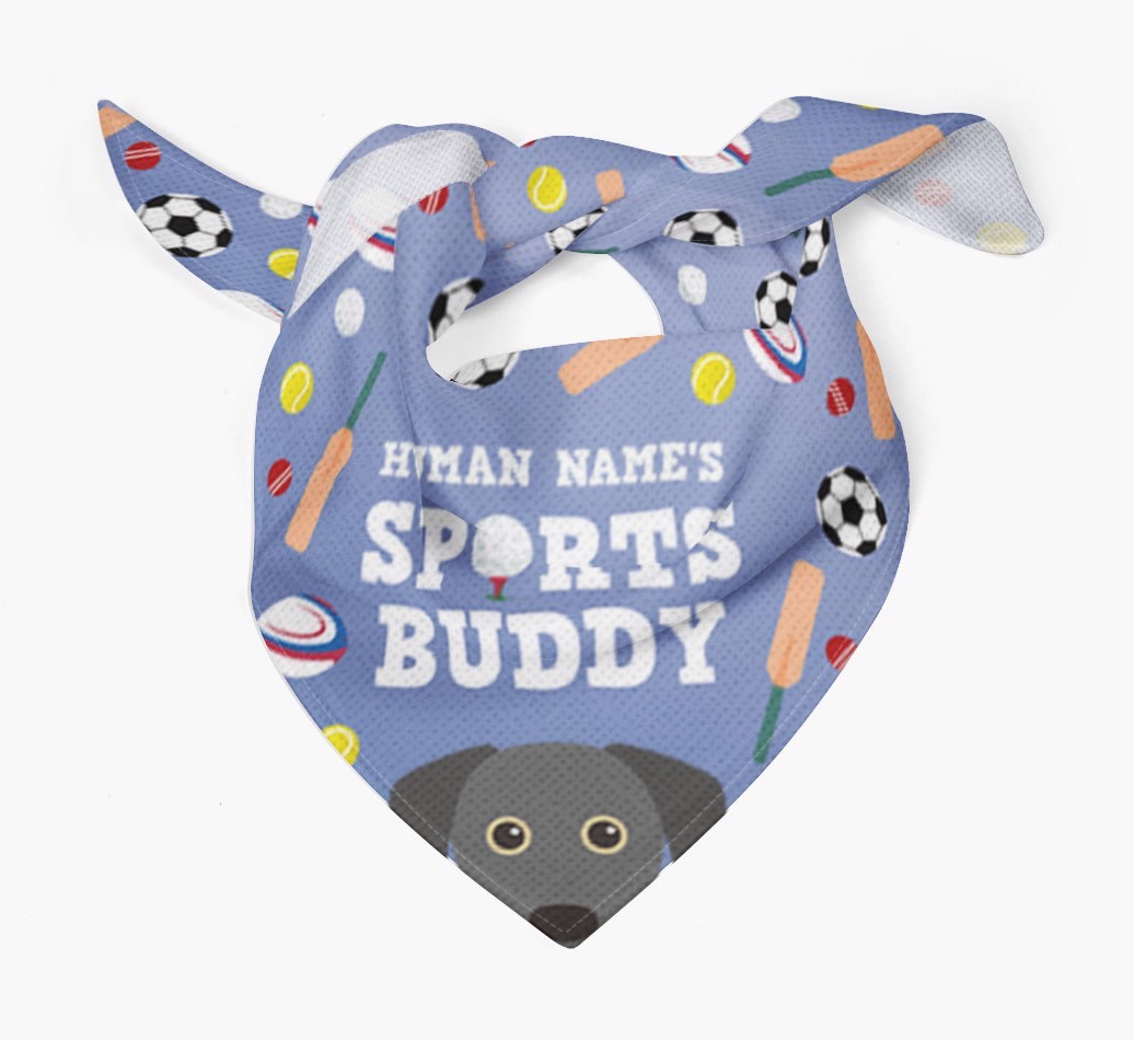 Sports Buddy: Personalized {breedFullName} Bandana