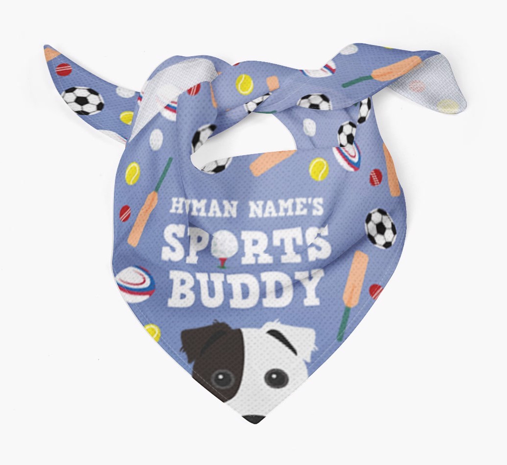 Sports Buddy: Personalized {breedFullName} Bandana