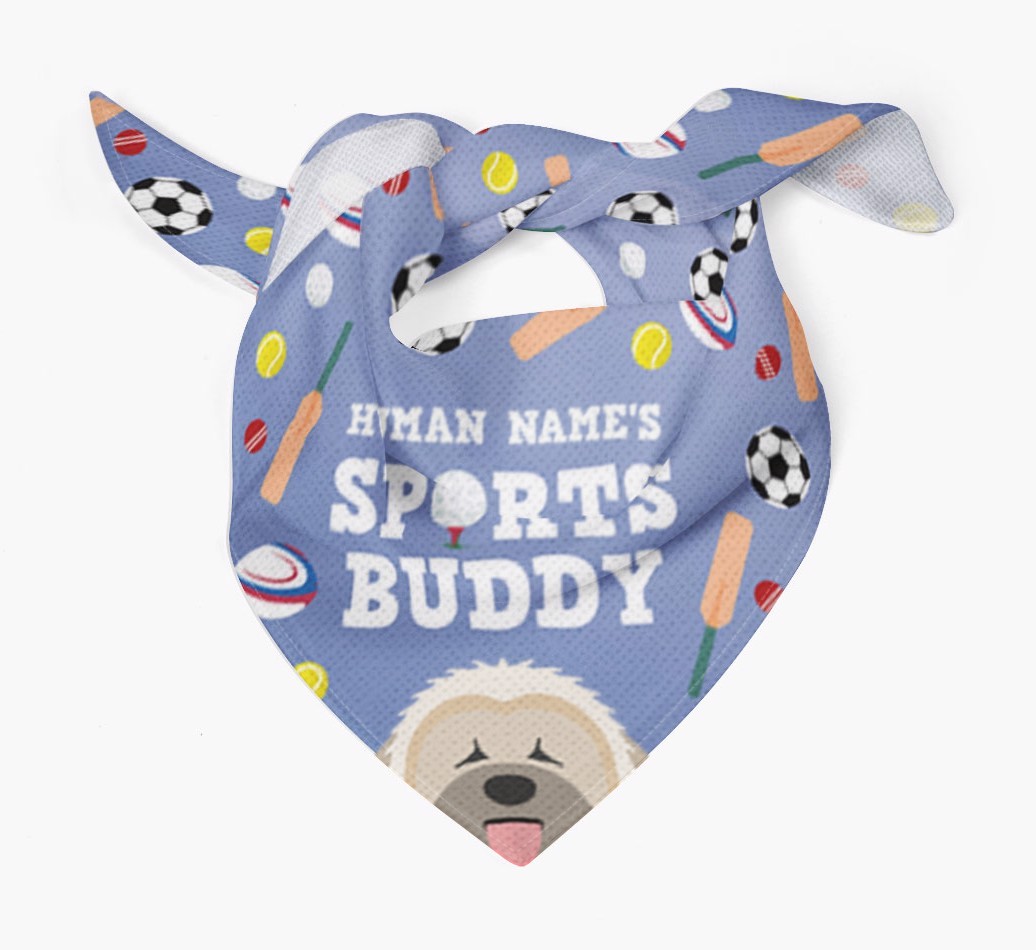 Sports Buddy: Personalized {breedFullName} Bandana