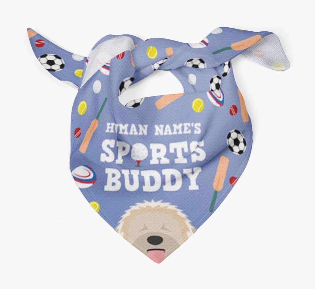 Sports Buddy: Personalized {breedFullName} Bandana