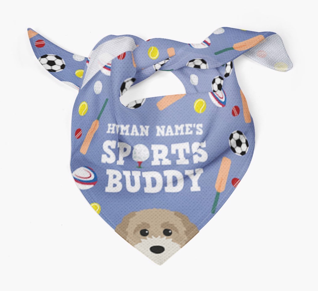 Sports Buddy: Personalized {breedFullName} Bandana