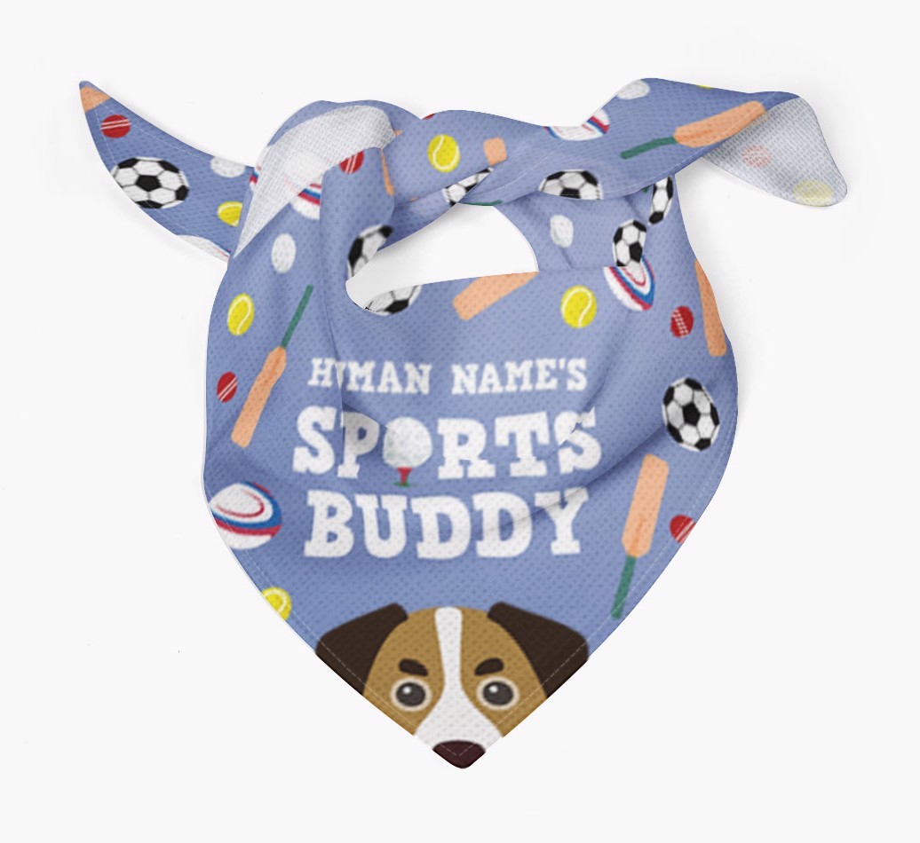 Sports Buddy: Personalized {breedFullName} Bandana