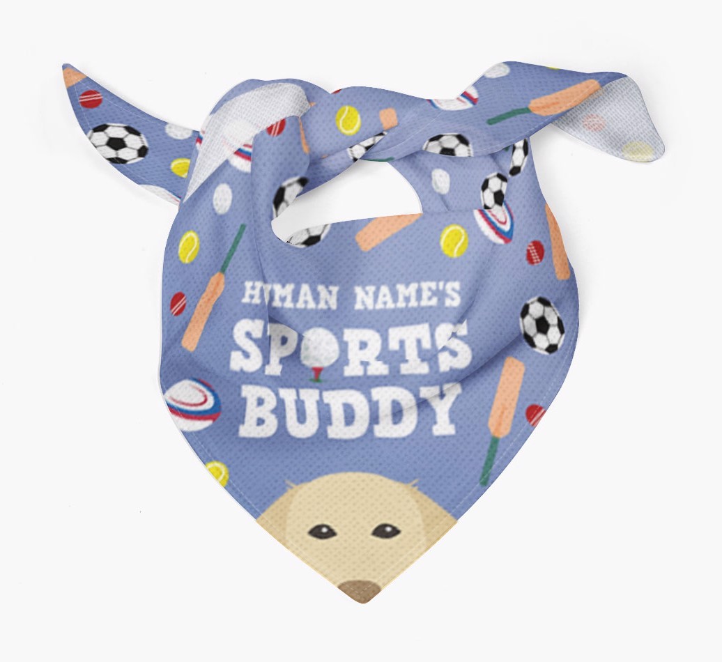 Sports Buddy: Personalized {breedFullName} Bandana