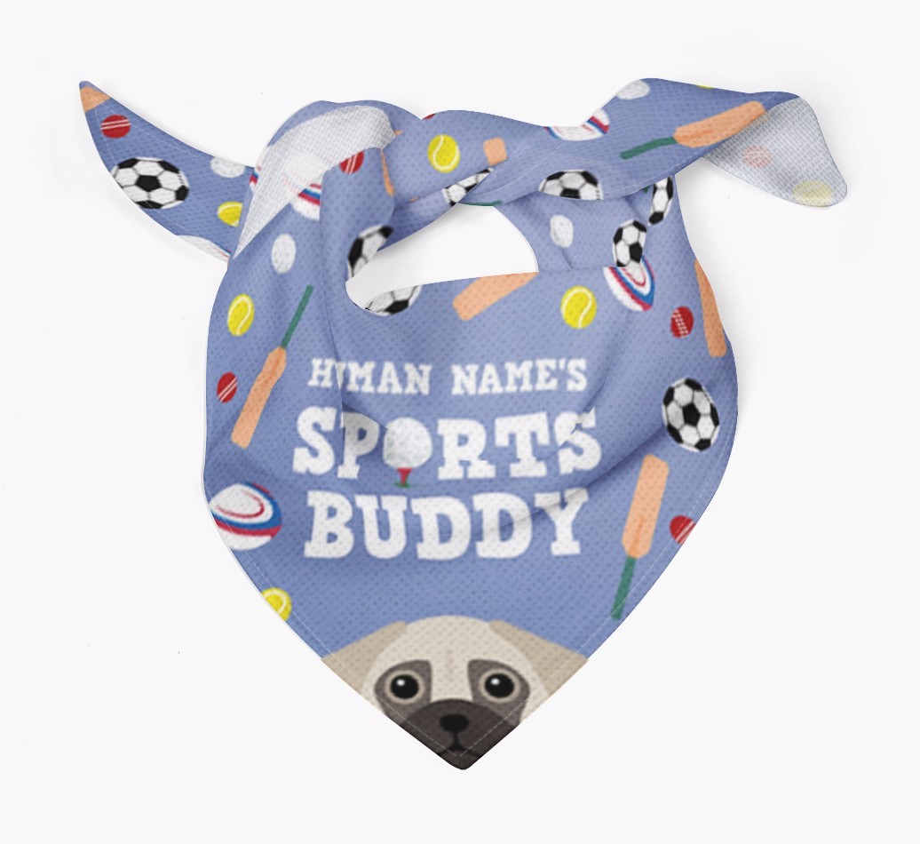 Sports Buddy: Personalized {breedFullName} Bandana