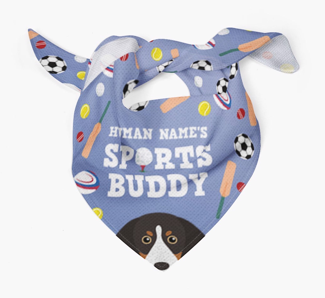 Sports Buddy: Personalized {breedFullName} Bandana
