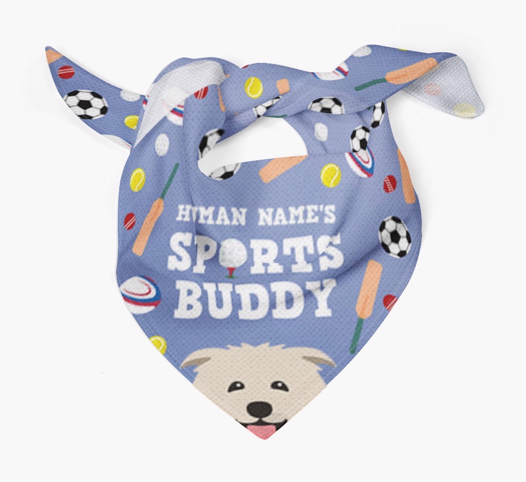 Sports Buddy: Personalized {breedFullName} Bandana