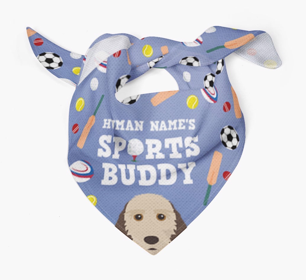 Sports Buddy: Personalized {breedFullName} Bandana