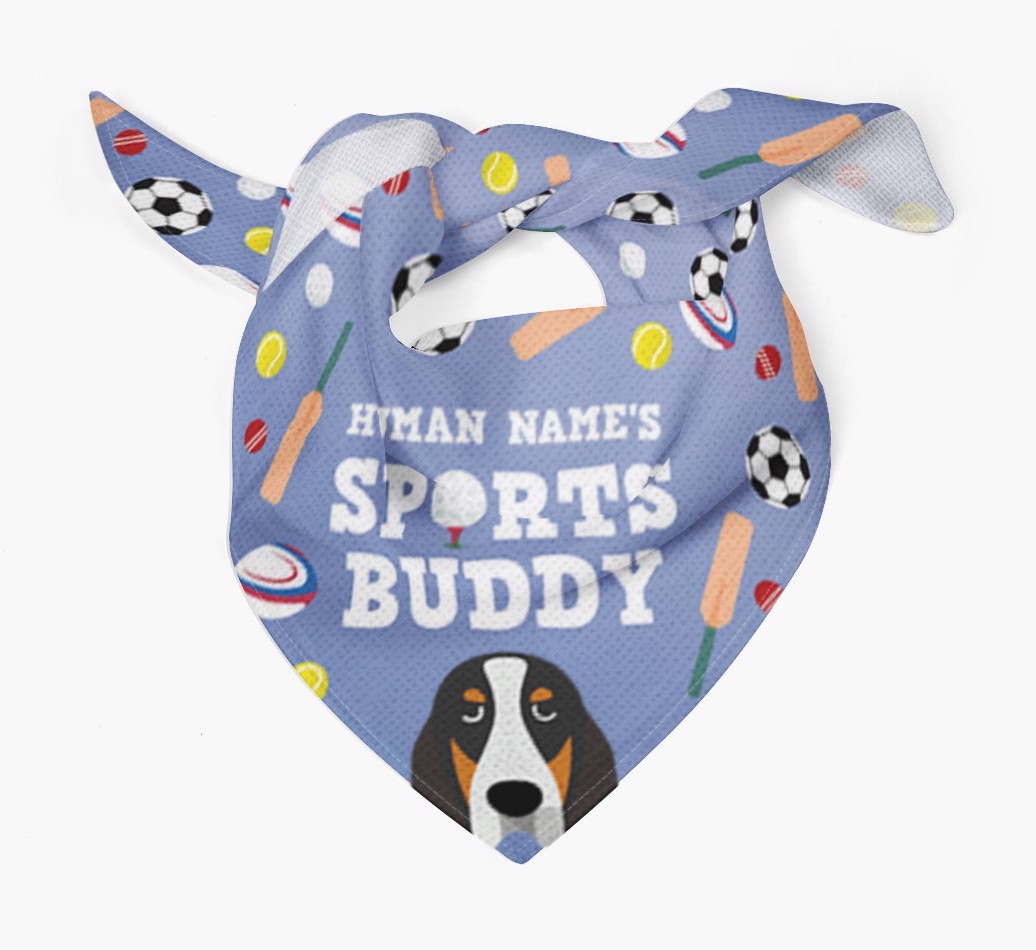 Sports Buddy: Personalized {breedFullName} Bandana