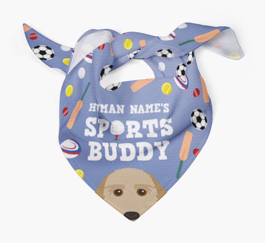 Sports Buddy: Personalized {breedFullName} Bandana