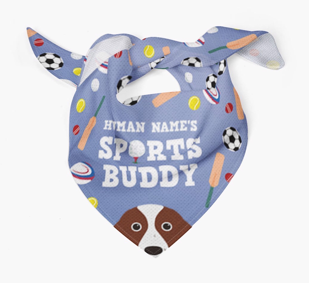 Sports Buddy: Personalized {breedFullName} Bandana