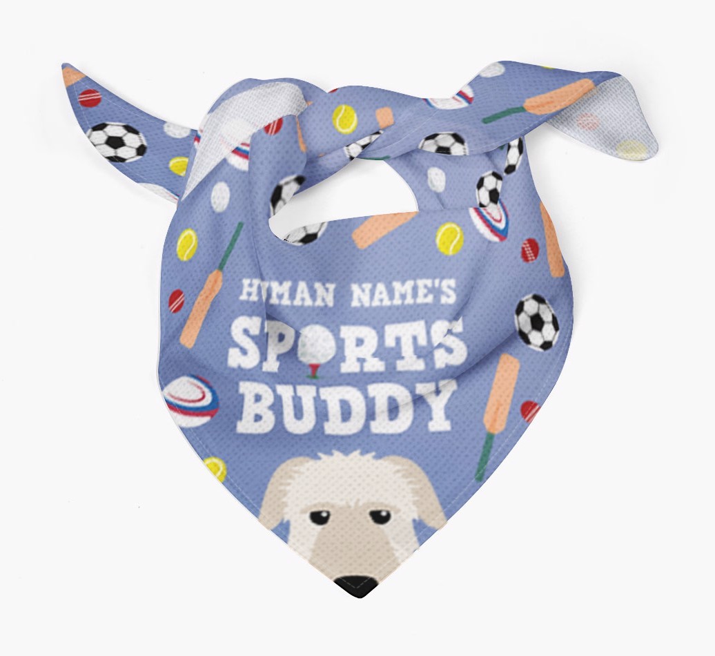 Sports Buddy: Personalized {breedFullName} Bandana