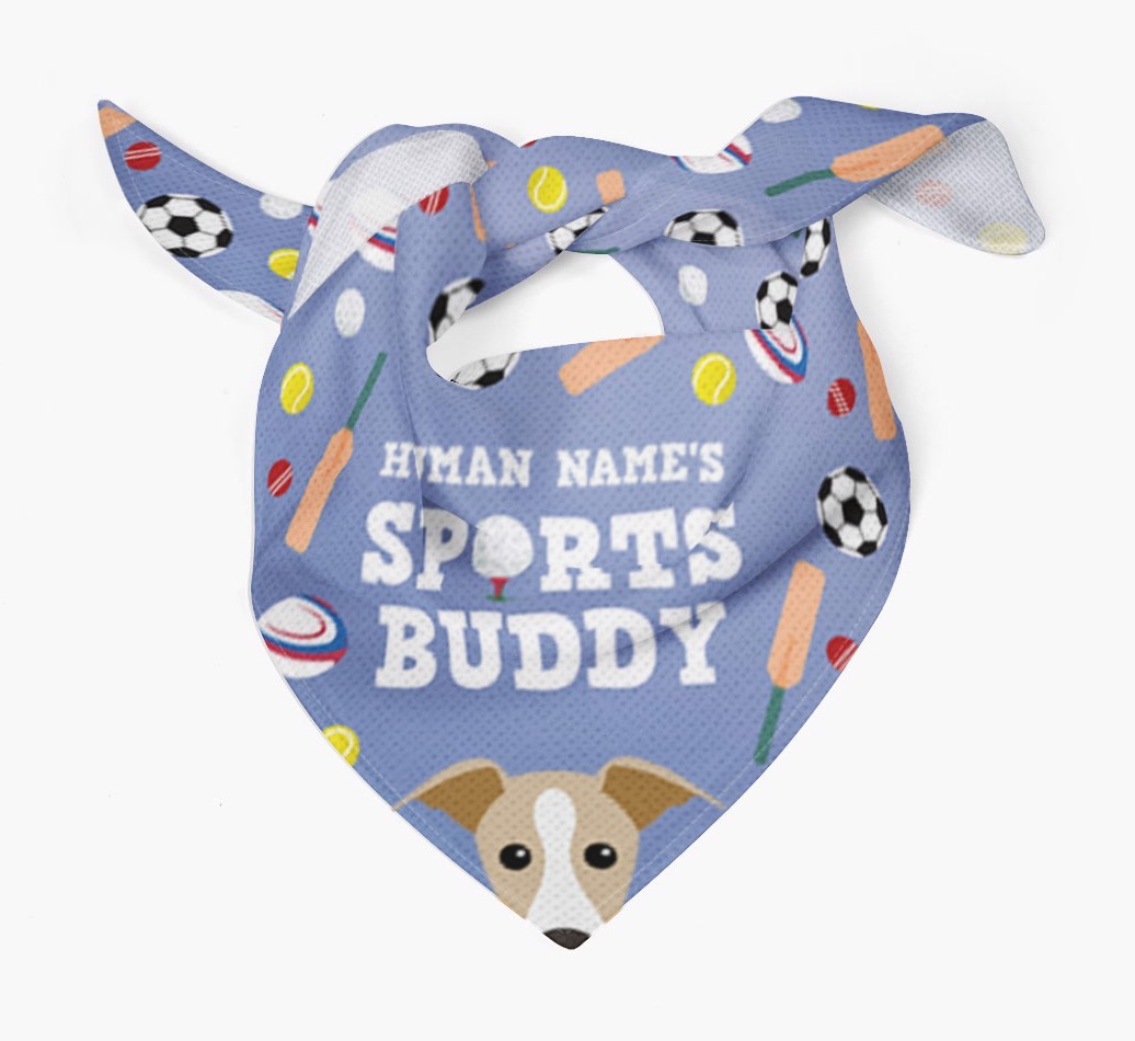 Sports Buddy: Personalized {breedFullName} Bandana