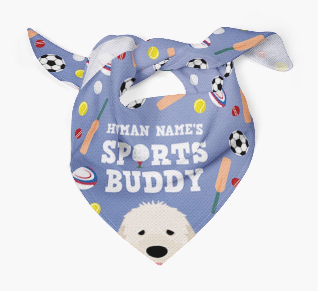 Sports Buddy: Personalized {breedFullName} Bandana