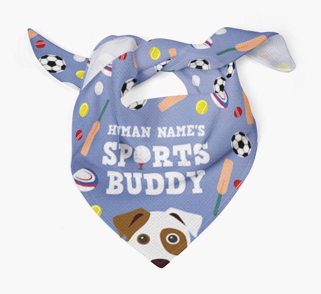 Sports Buddy: Personalized {breedFullName} Bandana