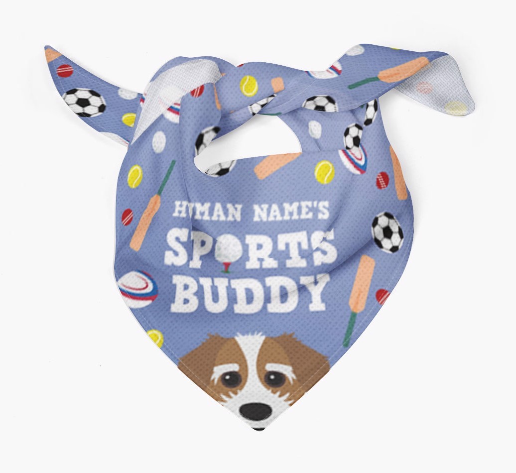 Sports Buddy: Personalized {breedFullName} Bandana