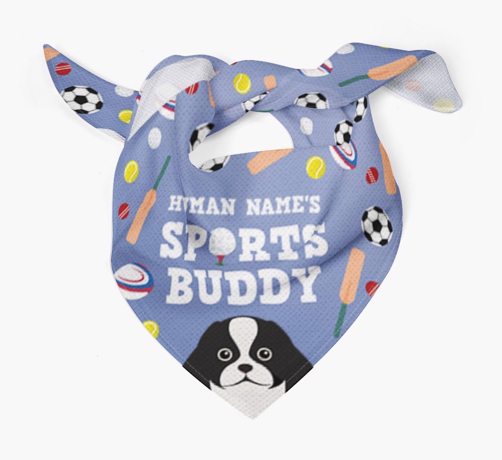 Sports Buddy: Personalized {breedFullName} Bandana