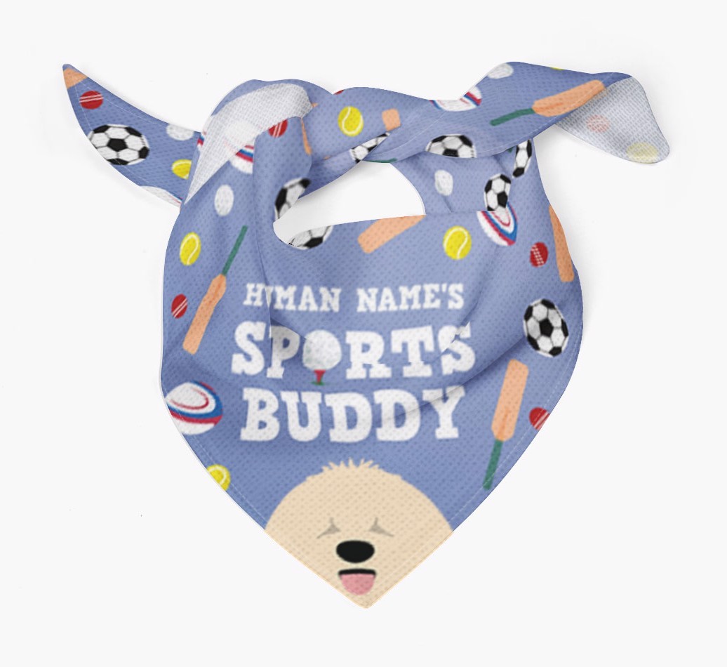 Sports Buddy: Personalized {breedFullName} Bandana