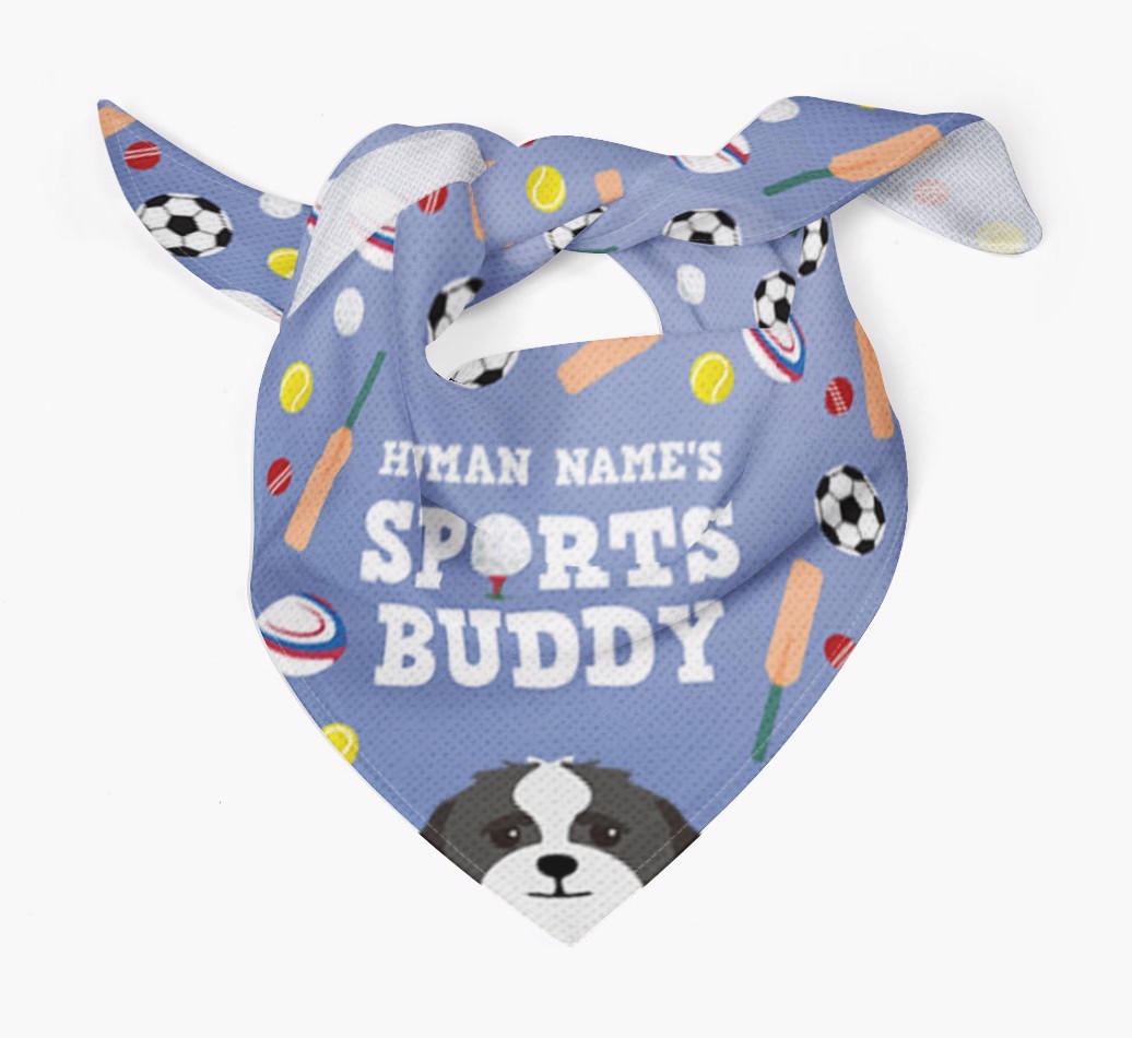 Sports Buddy: Personalized {breedFullName} Bandana