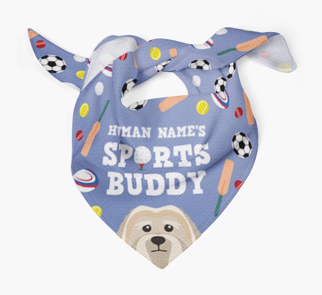 Sports Buddy: Personalized {breedFullName} Bandana