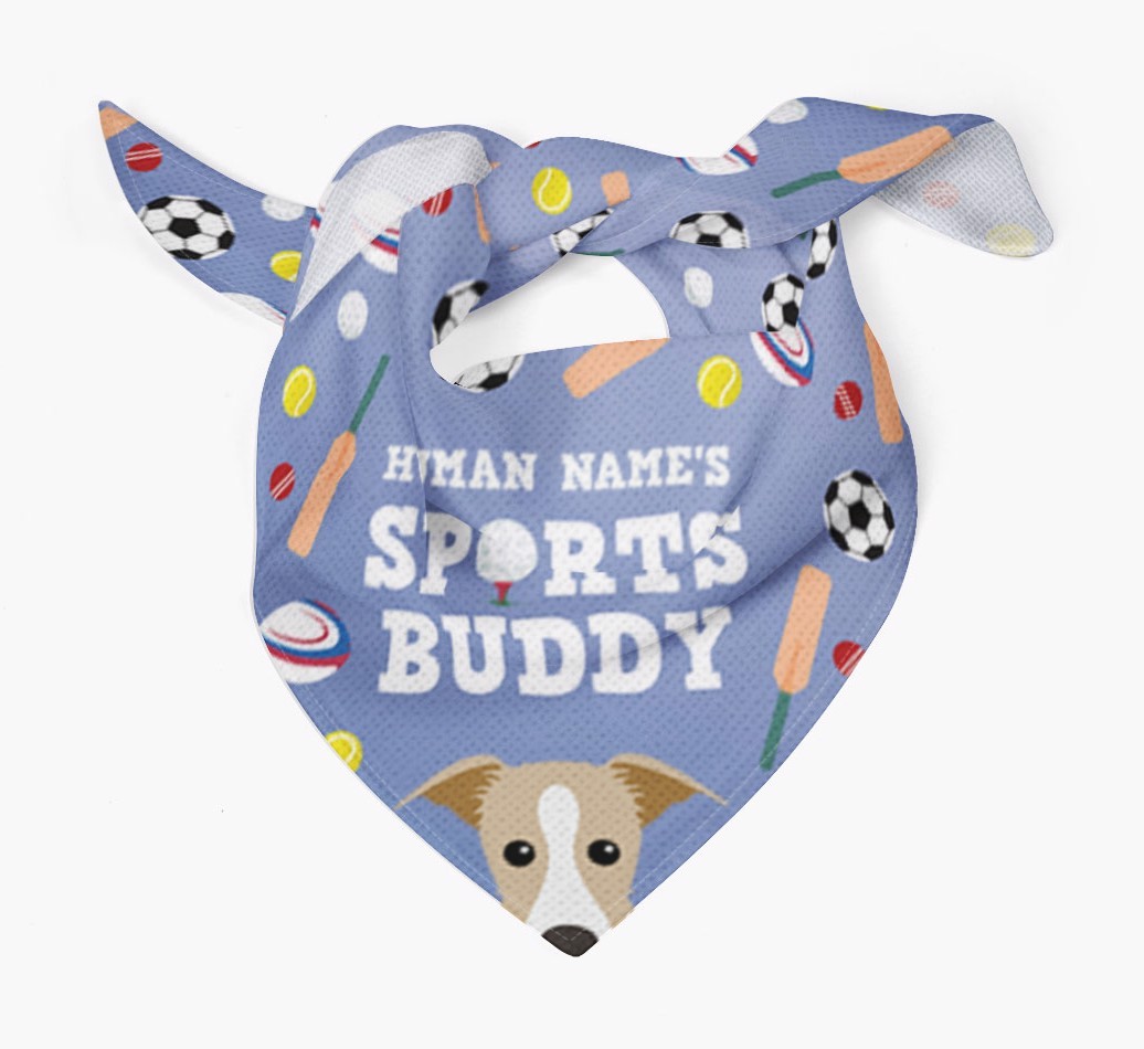 Sports Buddy: Personalized {breedFullName} Bandana