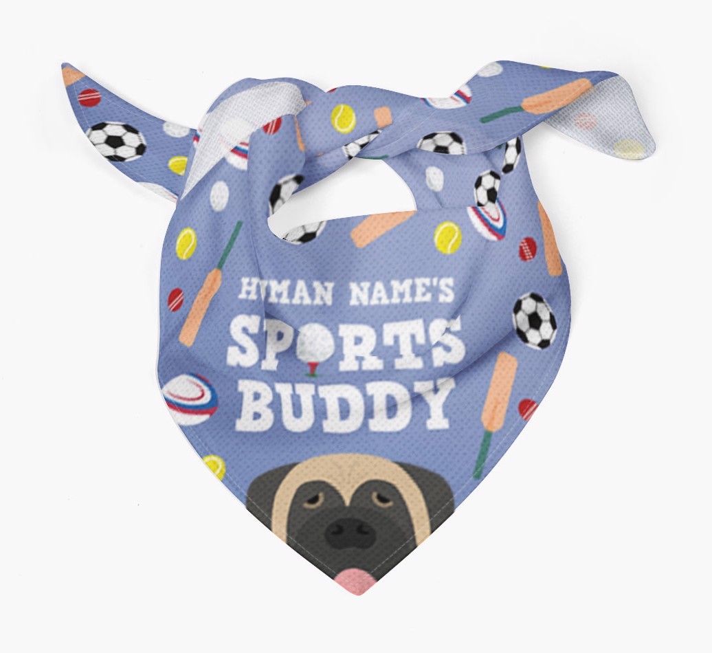 Sports Buddy: Personalized {breedFullName} Bandana