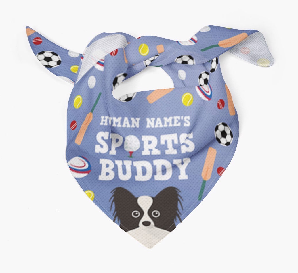 Sports Buddy: Personalized {breedFullName} Bandana
