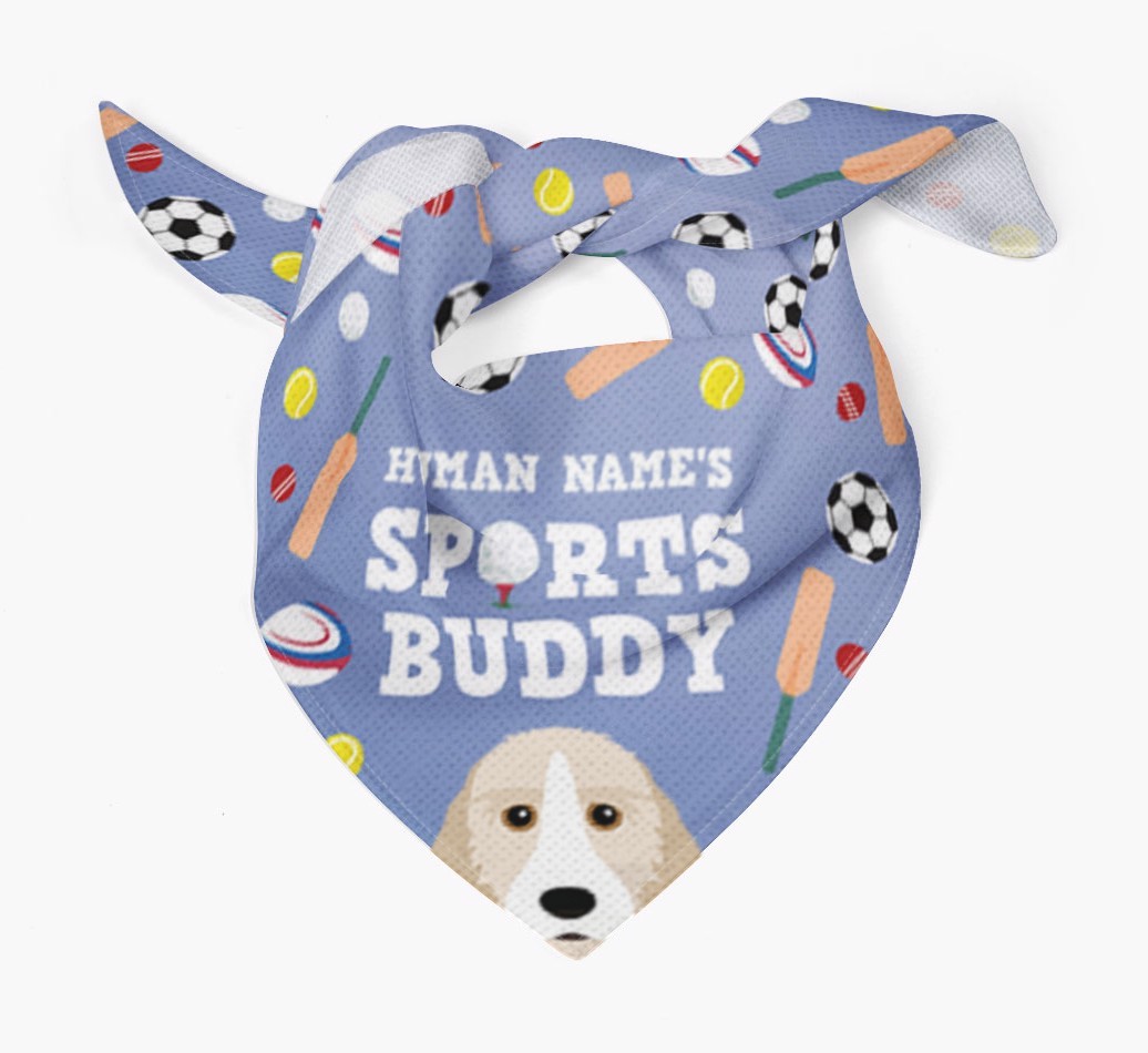 Sports Buddy: Personalized {breedFullName} Bandana