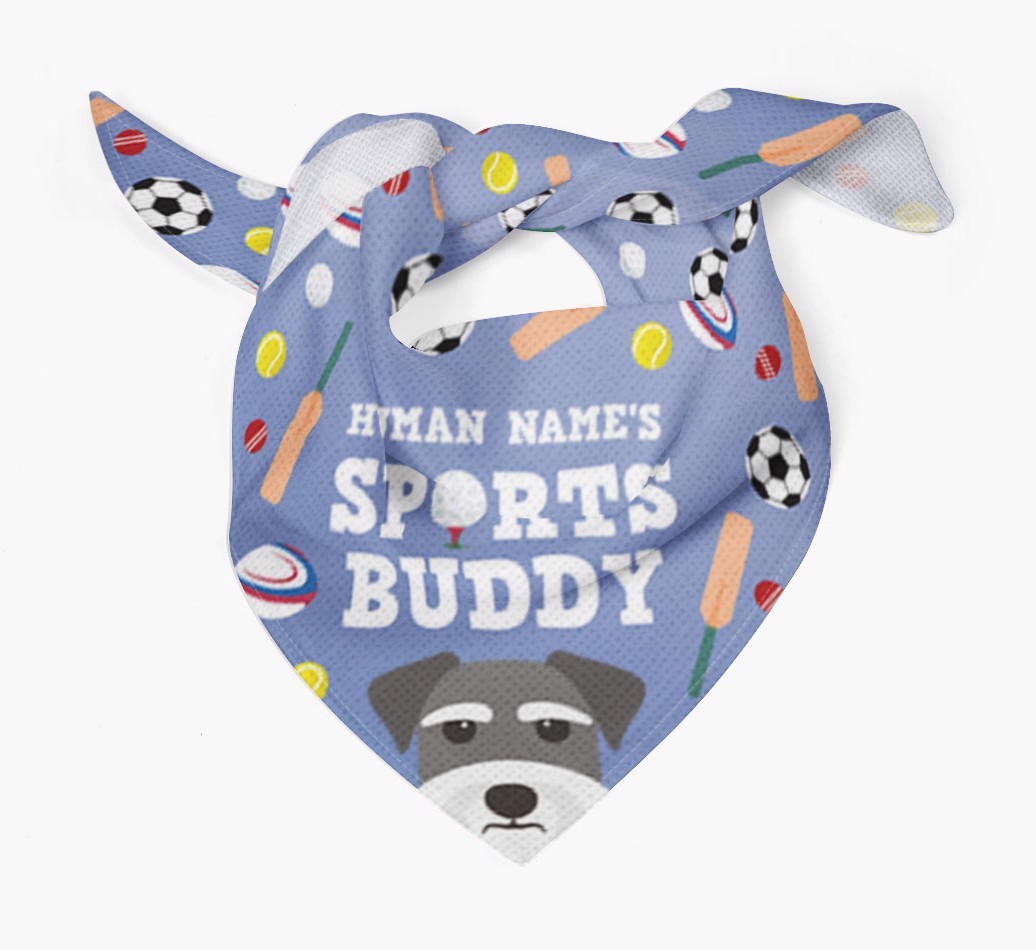 Sports Buddy: Personalized {breedFullName} Bandana
