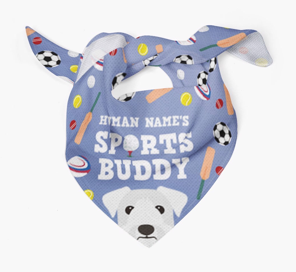 Sports Buddy: Personalized {breedFullName} Bandana