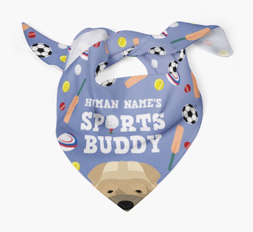 Sports Buddy: Personalized {breedFullName} Bandana