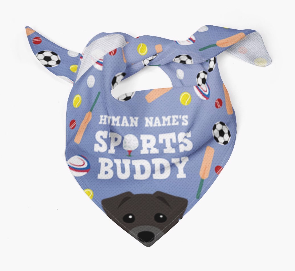 Sports Buddy: Personalized {breedFullName} Bandana