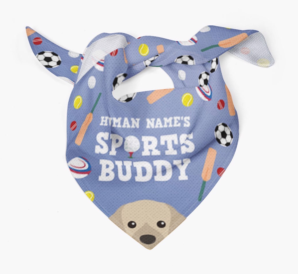 Sports Buddy: Personalized {breedFullName} Bandana