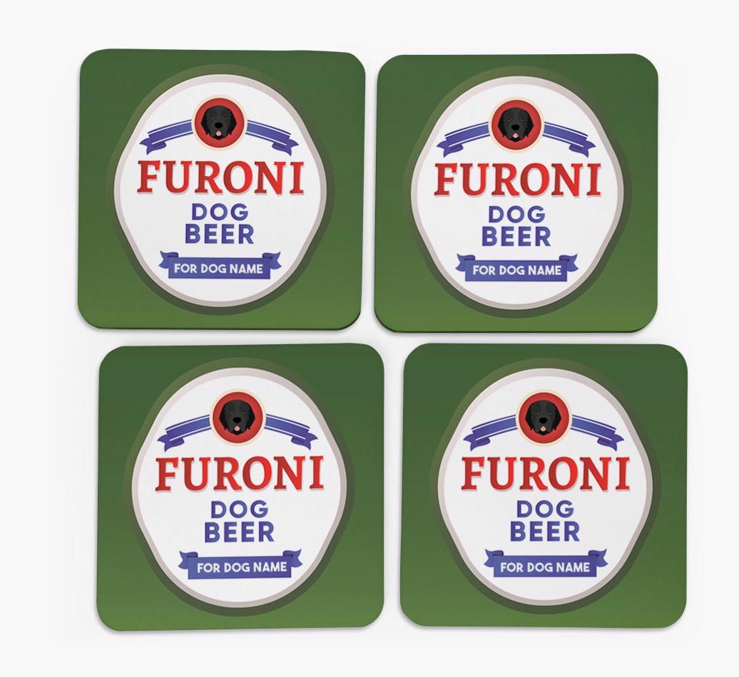 Furoni: Personalized {breedFullName} Coasters