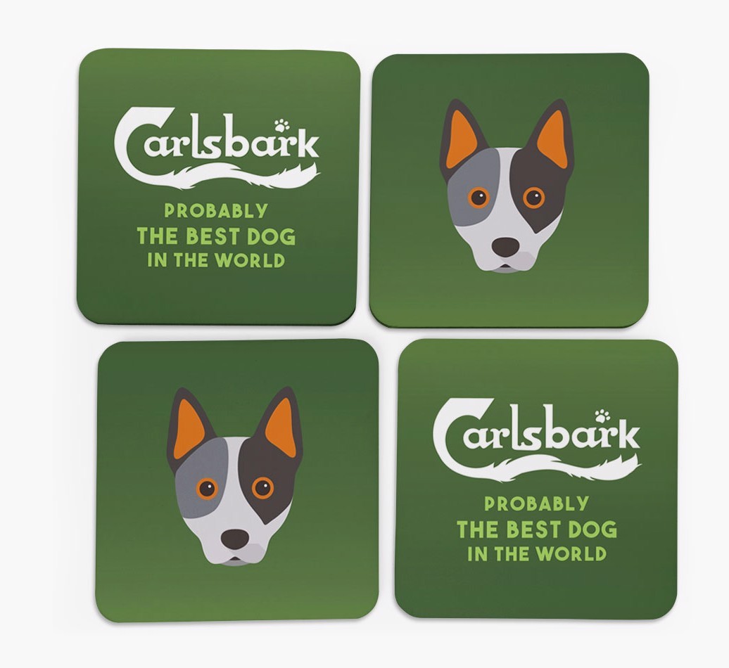 Carlsbark: Personalised {breedFullName} Coasters
