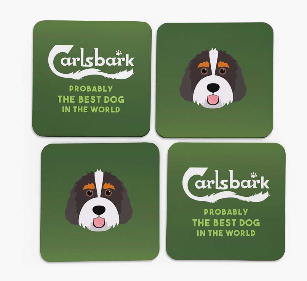 Carlsbark: Personalised {breedFullName} Coasters